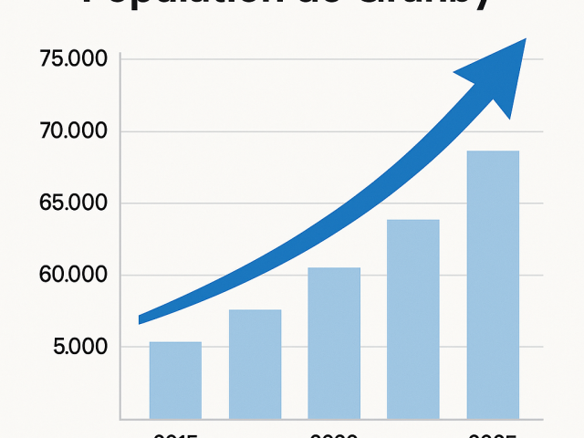 Immobilier à Granby 2025 : évolution démographique et perspectives